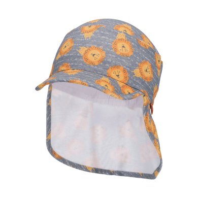 Image of Sterntaler Cappello a punta con paranuca Lion Medium Blue059