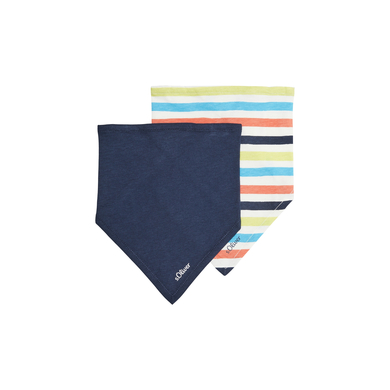 s. Olive r Foulard triangulaire Multipack blue