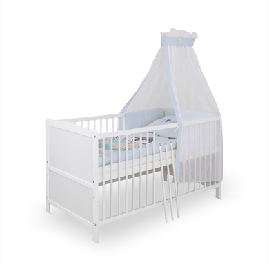 urra Lit à barreaux complet pingouin bois 70x140 cm