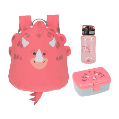 Lässig Kinderrucksack mit Brotdose Trinkflasche About Friends pink  - Onlineshop Babymarkt