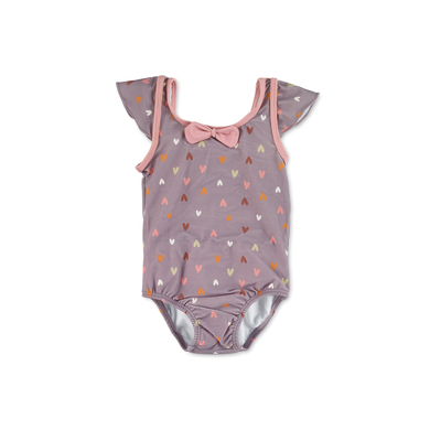 Sterntaler Maillot de bain cœur violet