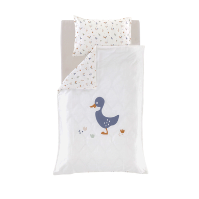 Träumeland Biancheria da letto Cock-a-doodle-doo 100 x 135 cm