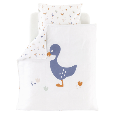 Träumeland Biancheria da letto Cock-a-doodle-doo 80x80 cm