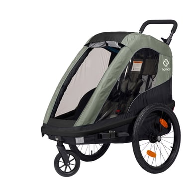 hamax Kinderfahrradanhänger Avenida ONE olive green HAM400099