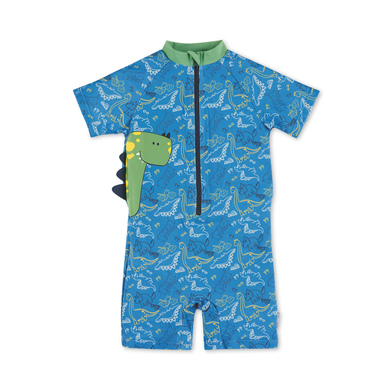Sterntaler Maillot de bain enfant 1 pièce dinosaure bleu