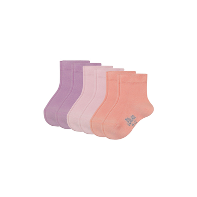 Camano chaussettes bébé pack de 3 rose