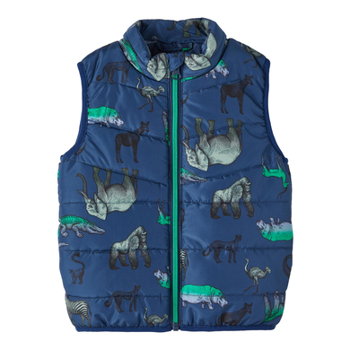 Image of name it Gilet blu Nmmmylane Insignia059