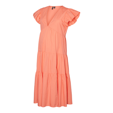 Image of VERO MODA Abito maternità VMMJARLOTTE Georgia Peach059