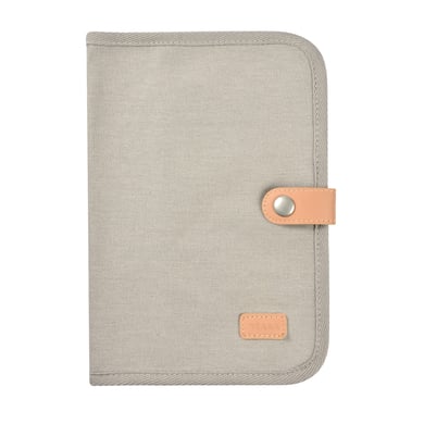 BEABA® Protège carnet de santé toile pearl grey