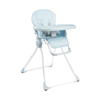 Badabulle Chaise haute enfant ultra-compacte bleue