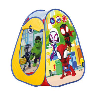 john popup play tent spidey  friends  en bolsa de transporte