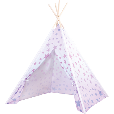 tipi de madera john stars  en bolsa de transporte