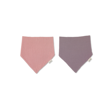 Levně Sterntaler Ĺ Ăˇtky Muslin Twin Pack Pale Pink