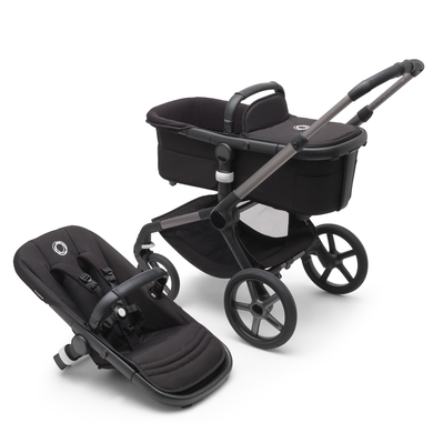 bugaboo Poussette duo combinée 2en1 Fox 5 Base Graphite/Midnight Black