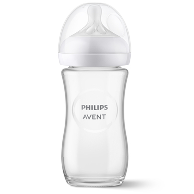 PHILIPS AVENT Philips Avent Biberon Natural Response verre 240 ml taille 3