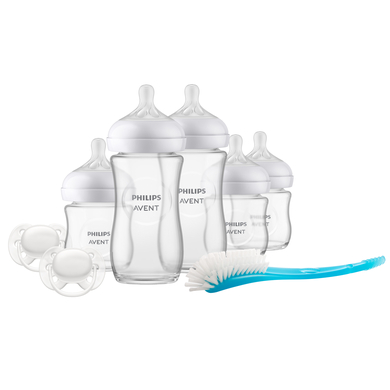 Philips Avent Coffret naissance biberons verre Natural Response Advanced