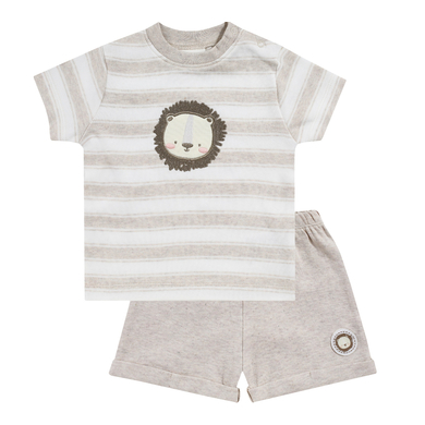 JACKY T-shirt + Shorts LITTL LION melting-pot/beige-mélange