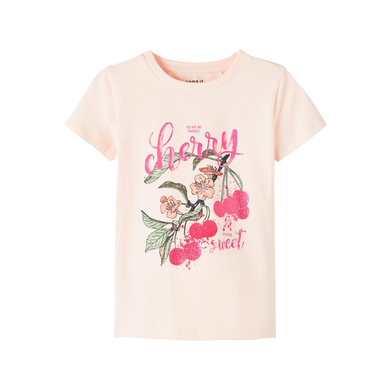 name it T-shirt Nmfditte Créme De Pêche
