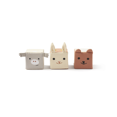 Kids Concept® Cubes enfant Edvin tissu