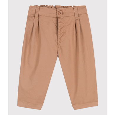 Petit Bateau Pantalon bébé serge craquante beige vintage