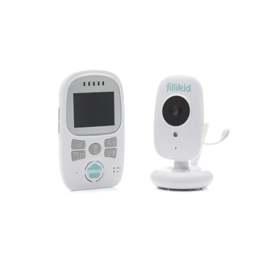 Image of fillikid Baby Monitor con video bianco