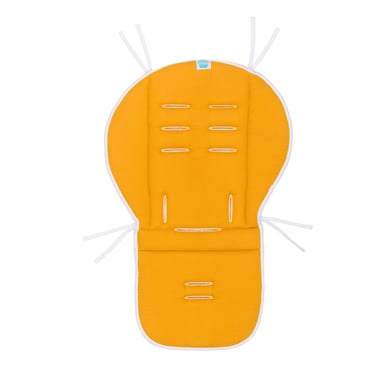 fillikid Matelas d'assise de poussette réversible mousseline Curry 74x48 cm