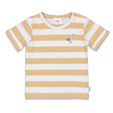 Image of Feetje T-shirt a righe Beach Days Sand Melange059