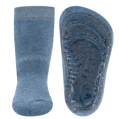 Ewers Chaussettes Softstep Uni jeans melange