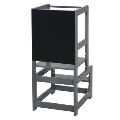 roba Tour d'apprentissage enfant évolutive ardoise bois anthracite