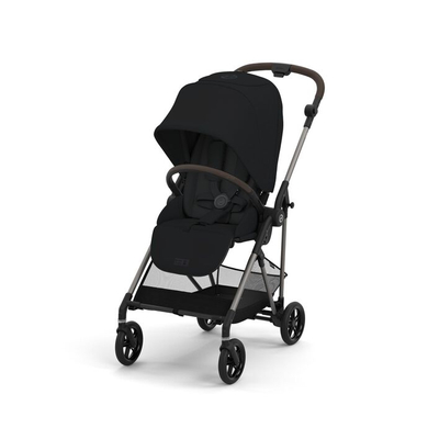 cybex GOLD Poussette compacte Melio Moon Black