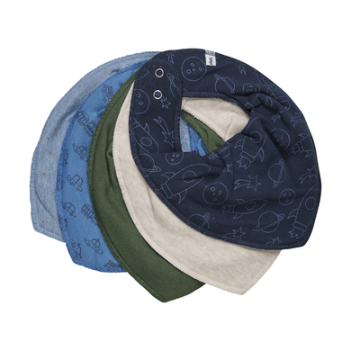 pippi Bandana 5 Pack Ashley Blue