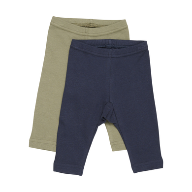pippi Legging bébé Deep Lichen Green lot de 2
