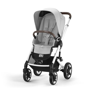 cybex GOLD Poussette duo combinée 2en1 Talos S Lux Silver Lava Grey