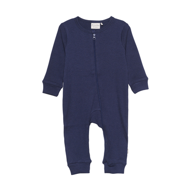 Minymo Combinaison de nuit Rib Dark Navy