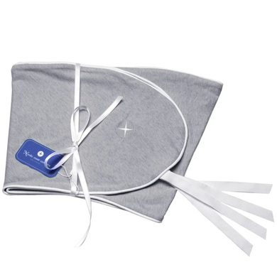 Nordic Coast Company Housse de coussin d'allaitement gris 180 cm