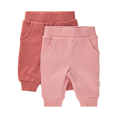 Minymo Lot de 2 pantalons sweat Canyon Rose