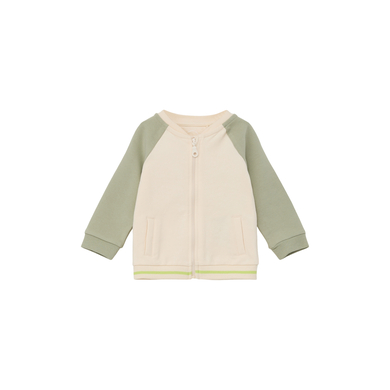 s. Olive r Veste sweat lion beige