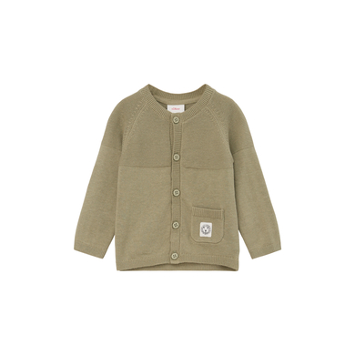 s. Olive r Veste en tricot green