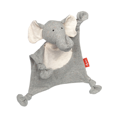 sigikid ®Snuffle tyg elefant Yellow grå