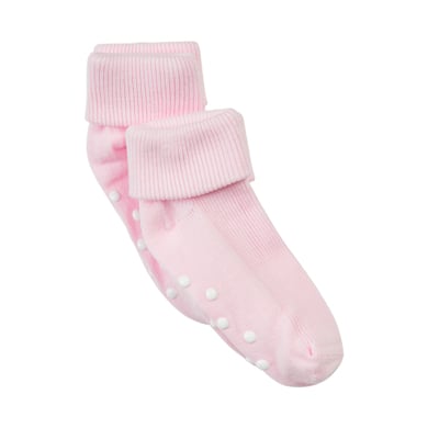 Minymo Chaussettes Stopper, paquet de 2, rose
