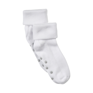 Minymo Chaussettes Stopper pack de 2 White Gr. 15/18