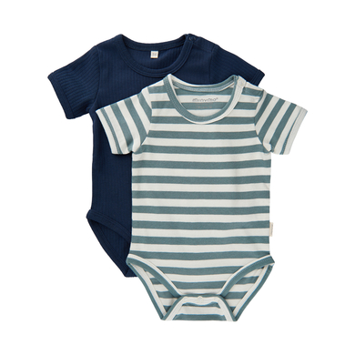 Minymo Body manches courtes pack de 2 Goblin Blue
