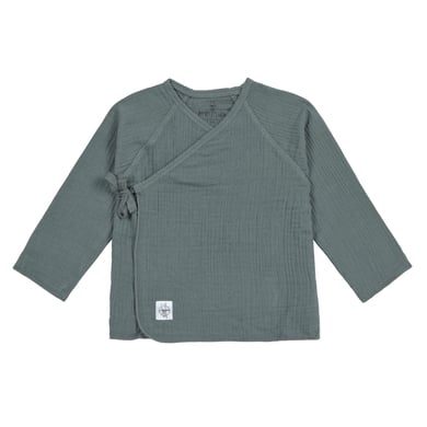 lassig camisa cruzada para ninos muselina petrol green