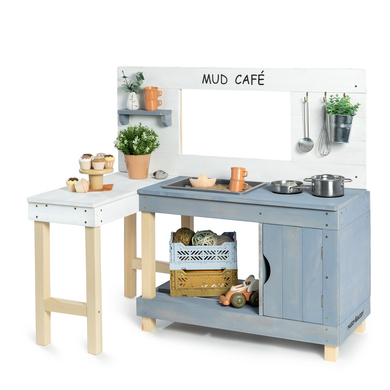 Image of MUDDY BUDDY® Cucina di fango Mud Café, bianco/grigio nuvola