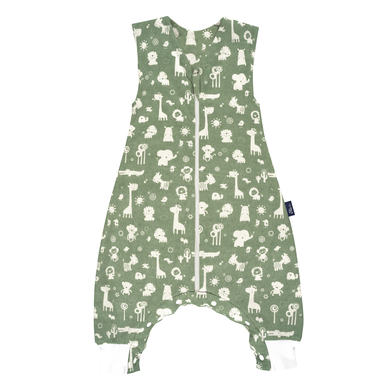 Alvi ® Sleep overall Light Granit Animals
