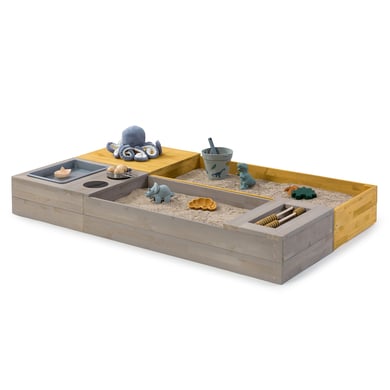 MUDDY BUDDY ® Sand box Flexy Style , varm grått-ochre