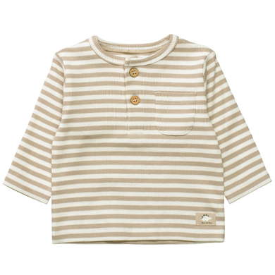 STACCATO T-shirt taupe rayé