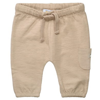 STACCATO Pantalon taupe rayé