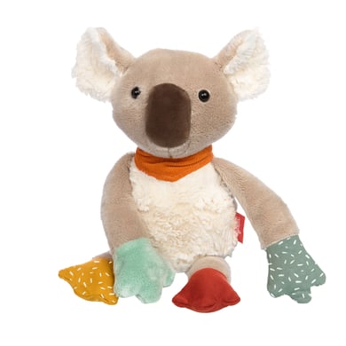 sigikid® Peluche koala Swetty Yellow gris/blanc