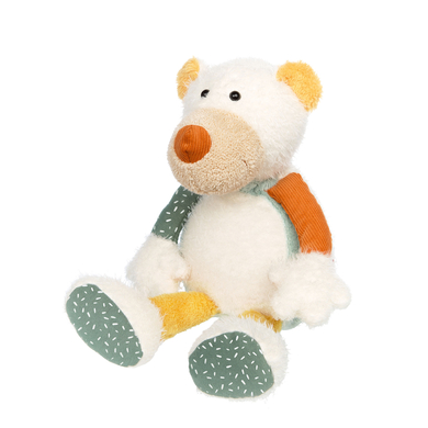 sigikid® Peluche ours polaire Swetty Yellow blanc